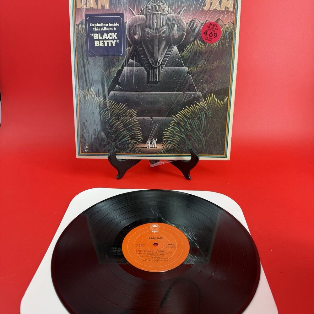Ram Jam Still in Shrink w/ Hype Sticker 1977 Epic Records Vinyl LP